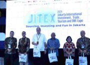 Penandatanganan MOU Program Belanja di Indonesia Aja Tahun 2024-2029 untuk Dukung Jakarta Global City di JITEX 2024