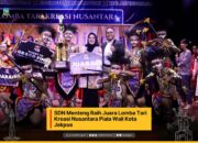 SDN Menteng Raih Juara Lomba Tari Kreasi Nusantara Piala Wali Kota Jakpus