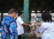 Wali Kota Jakpus Lepas 103 Petugas Pemeriksa Kesehatan Hewan Kurban