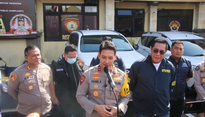 Dalam Waktu 2 X 24 Jam Polda Bali Berhasil Bekuk 3 Pelaku Penembakan WNA Australia