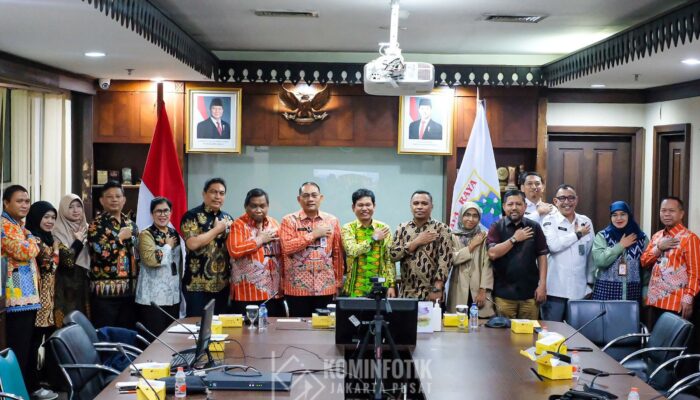 Wali Kota Terima Audiensi KPU Jakpus Bahas Data Pemilih