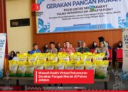 Wawali Hadiri Virtual Peluncuran Gerakan Pangan Murah di Polres Jakpus