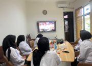 Lapas Perempuan Tangerang Ikuti Kegiatan Virtual Penandatanganan Kerja Sama Kemenimipas dan Kementerian Kelautan dan Perikanan Serta Pembinaan Mental Pegawai