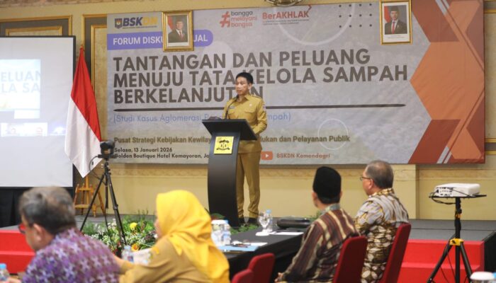 Wamendagri Wiyagus: Sinergi Antardaerah Jadi Kunci Utama Atasi Persoalan Sampah