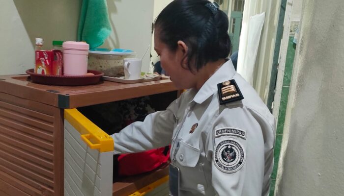 Deteksi Dini Gangguan Kamtib, Lapas Perempuan Kelas IIA Tangerang Laksanakan Sidak Blok Hunian