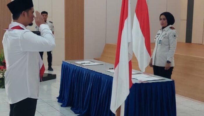 WBP Napiter Lapas Kalianda Ucapkan Ikrar Setia kepada NKRI