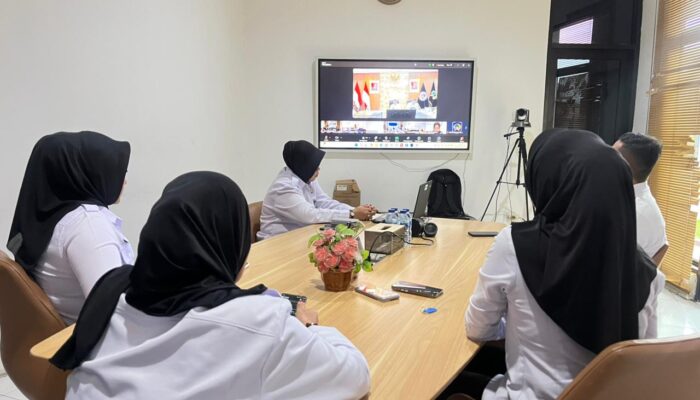 Lapas Perempuan Kelas IIA Tangerang Ikuti Zoom Meeting Arahan Usulan Integrasi Narapidana