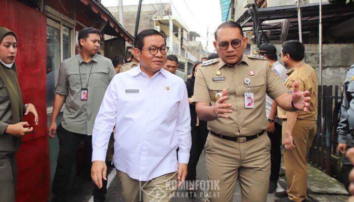 Wali Kota Mendampingi Gubernur Meninjau Puskesmas Pembantu di Kelurahan Serdang