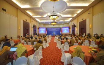 Polda Lampung Tegaskan Komitmen Pengamanan Pangan dalam High Level Meeting TPID Jelang Ramadhan