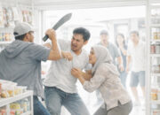 Pria Tak Dikenal Bacok Pasutri di Ruko Sidomulyo Lampung Selatan, Polisi Selidiki Motif