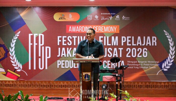 Wali Kota Jakpus Buka Penganugerahan Festival Film Pelajar