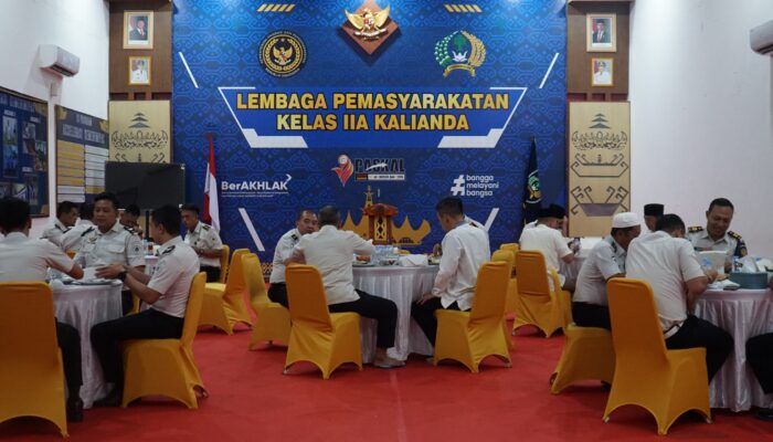 Safari Ramadan Plh. Kakanwil Ditjenpas Lampung Beri Ceramah kepada Ratusan WBP Lapas Kalianda