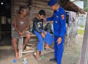 Sat Polairud Polres Lampung Selatan Sambangi Warga Pesisir Bakauheni, Berikan Tali Asih dan Sembako