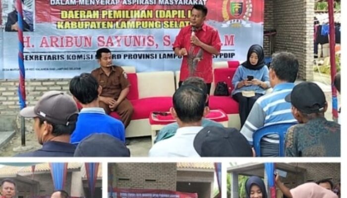 Reses Tahun 2026 Anggota DPRD Propinsi Lampung , Dalam Menyerap Aspirasi Masyarakat.