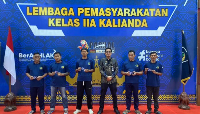 Lapas Kalianda Sosialisasikan dan Distribusikan Kartu BRIZZI kepada Warga Binaan, Dukung Transaksi Non Tunai yang Aman dan Transparan