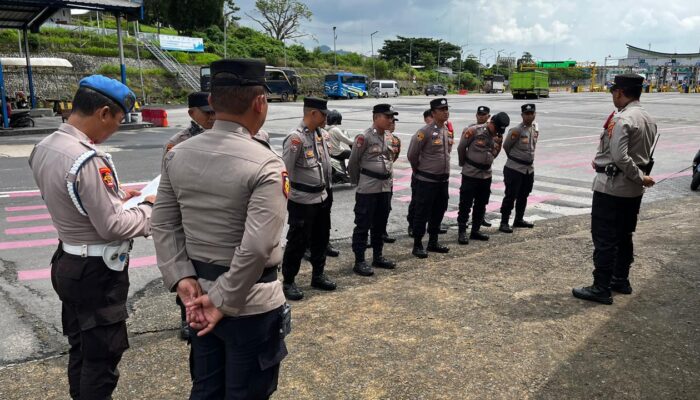 Polres Lampung Selatan Gelar 257 Personilnya, Antisipasi Gangguan Kamtibmas Jelang Arus Mudik Lebaran