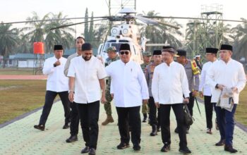 Kasatgas PRR Dampingi Presiden Prabowo Rayakan Idulfitri Bersama Masyarakat di Aceh Tamiang