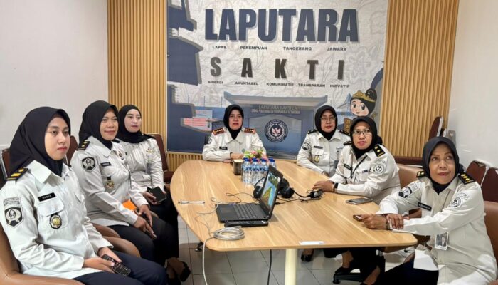 Lapas Perempuan Kelas IIA Tangerang Ikuti Sosialisasi Pembangunan dan Evaluasi ZI Menuju WBK/WBBM Tahun 2026