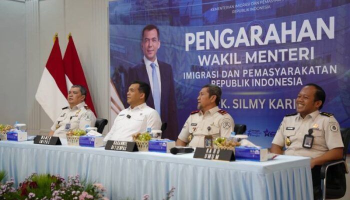 Wamen Imipas Tinjau Lapas dan Rutan Serang, Tekankan Profesionalisme dan Keamanan