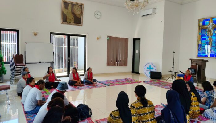 Ibadah Jumat Agung Penuh Khidmat di Lapas Perempuan Kelas IIA Tangerang