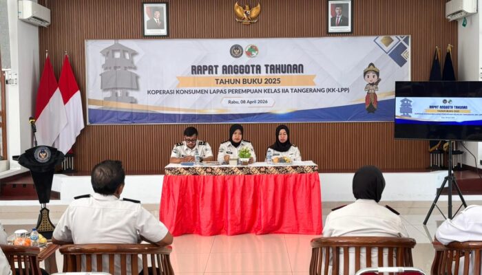 Koperasi Lapas Perempuan Tangerang Gelar RAT Tahun Buku 2025, Dorong Transparansi dan Kesejahteraan Anggota
