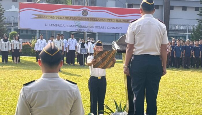 Lapas Cipinang Tegaskan Komitmen Zero Halinar melalui Ikrar dan Deklarasi Bersama