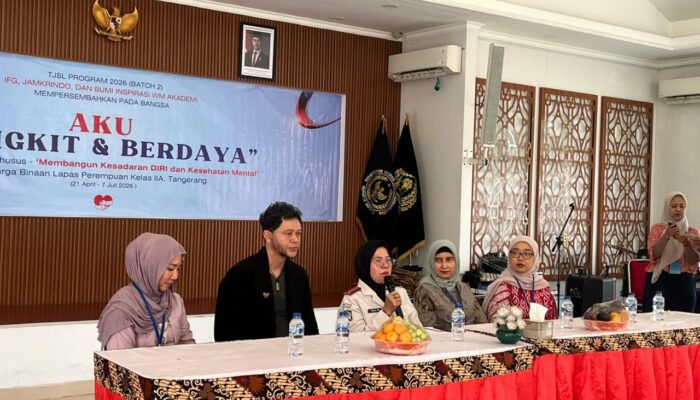 Bangkit dan Berdaya: Lapas Perempuan Tangerang Gelar Pembukaan Pelatihan Kesadaran Diri dan Kesehatan Mental Batch 2