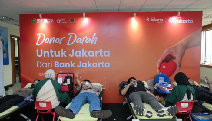 Bank Jakarta Gandeng PWI Jaya dan PMI DKI Jakarta Gelar Donor Darah, Bantu Ketersediaan Darah di DKI Jakarta