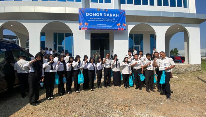 Donor Darah Dalam Rangka Hari Bhakti Pemasyarakatan Ke-62 Di Politeknik Ilmu Pemasyarakatan 