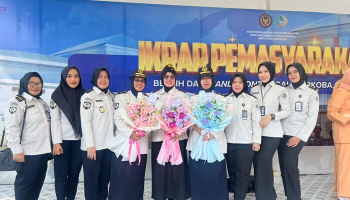 Dua Pejabat Lapas Perempuan Kelas IIA Tangerang Resmi Dilantik, Kakanwil Ditjenpas Banten Tekankan Integritas dan Anti Narkoba