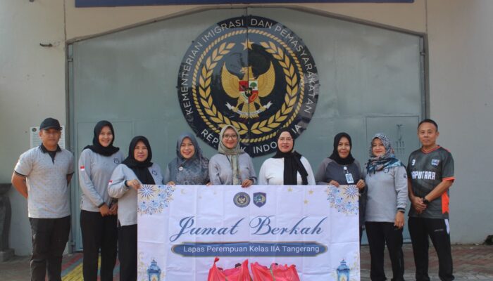 Berbagi Kepedulian di Hari Jumat, Lapas Perempuan Tangerang Gelar Jumat Berkah untuk Masyarakat