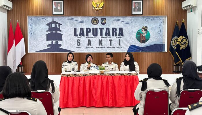 Lapas Perempuan Kelas IIA Tangerang Terima Monitoring dan Evaluasi SDM Aparatur serta Sosialisasi PP Nomor 94 Tahun 2021