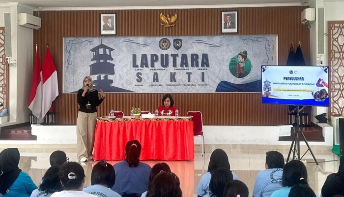 Lapas Perempuan Kelas IIA Tangerang Berikan Penyuluhan Kesehatan tentang Pencegahan Hantavirus kepada Warga Binaan