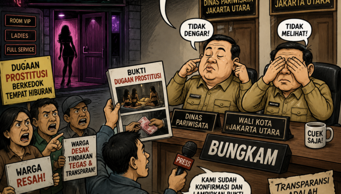 Dua Pekan Bergulir, Dugaan Prostitusi D’Heaven Belum Terjawab, Warga Desak Pemkot Jakut Bertindak Transparan