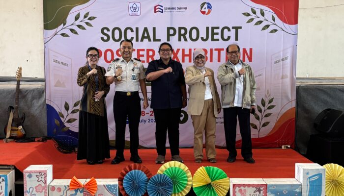 Batik Lintas Lima Karya Warga Binaan Lapas Cipinang Tampil di President University, Bangun Harapan dan Kesempatan Kedua