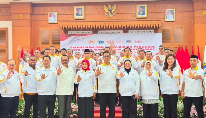 Agus Ramdani Resmi Pimpin KONI Jakarta Barat 2026–2030, Fokus Cetak Atlet Berprestasi dan Perkuat Pembinaan