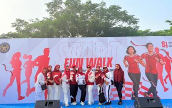 Semarak HUT ke-81 RI, Lapas Perempuan Tangerang Ikuti Donor Darah dan Fun Walk Kementerian Imigrasi dan Pemasyarakatan