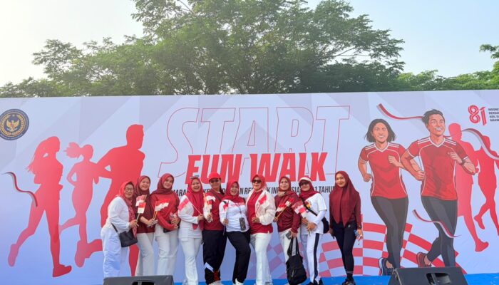 Semarak HUT ke-81 RI, Lapas Perempuan Tangerang Ikuti Donor Darah dan Fun Walk Kementerian Imigrasi dan Pemasyarakatan