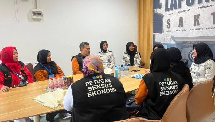 Lapas Perempuan Tangerang Sambut Tim BPS Kota Tangerang dalam Pendataan Sensus Ekonomi 2026