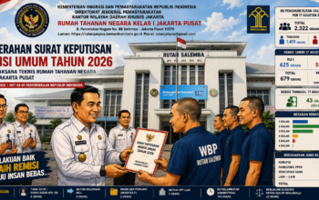 679 Narapidana Rutan Kelas I Jakarta Pusat Terima Remisi HUT ke-81 Kemerdekaan RI, 43 Orang Langsung Bebas