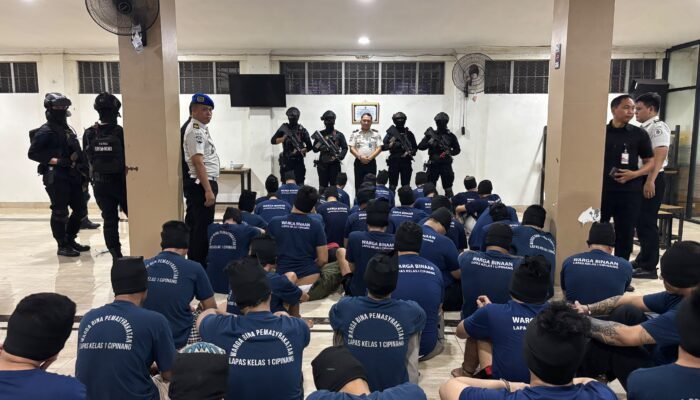 Lapas Cipinang Mitigasi Risiko Kamtib, 87 Narapidana High Risk Dipindahkan ke Nusakambangan