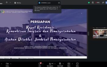 Humas Bergerak, Pemasyarakatan Berdampak: Lapas Perempuan Tangerang Ikuti Arahan Dirjenpas