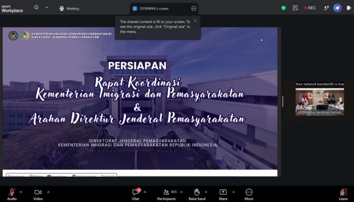 Humas Bergerak, Pemasyarakatan Berdampak: Lapas Perempuan Tangerang Ikuti Arahan Dirjenpas