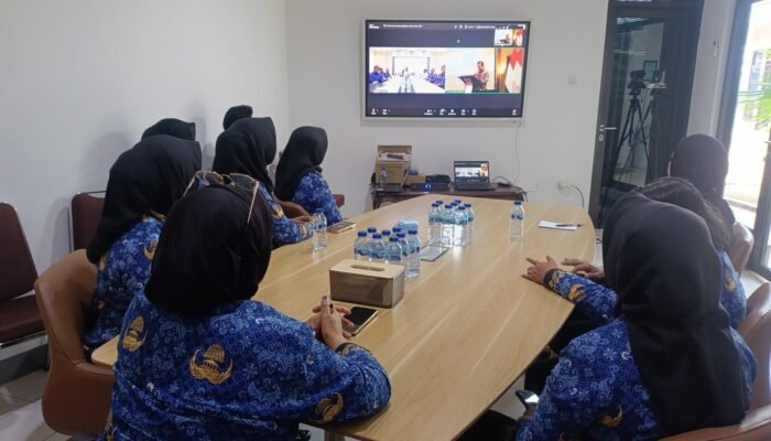 Lapas Perempuan Kelas IIA Tangerang Kanwil Ditjenpas Banten Ikuti Sosialisasi Pedoman Analisis Dan Evaluasi Kebijakan